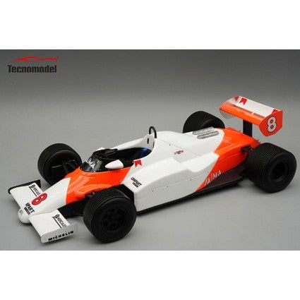 【予約安心出荷】[MDL] 1/18 マクラーレン MP4/1C モナコGP 1983 #8 Niki Lauda レインタイヤ車 完成品 ミニカー(TM18-385C) Tecnomodel(テクノモデル)(2025年10月)
