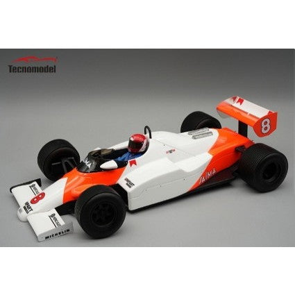 【予約安心出荷】[MDL] 1/18 マクラーレン MP4/1C モナコGP 1983 #8 Niki Lauda レインタイヤ車 ドライバーフィギュア付き 完成品 ミニカー(TMD18-402C) Tecnomodel(テクノモデル)(2025年10月)