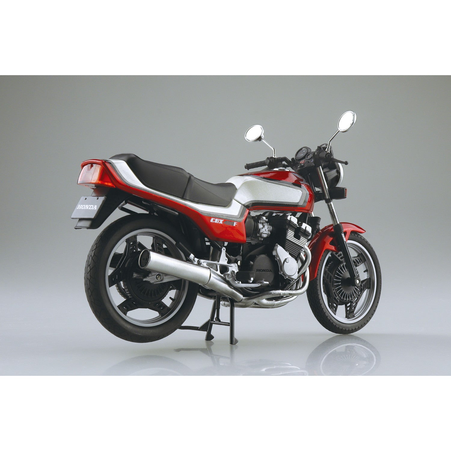 【予約安心出荷】[MDL] 1/12 完成品バイク Honda CBX400F キャンディアラモアナレッド×パールシェルホワイト 完成品 ミニカー(112007) スカイネット/アオシマ(2025年9月)