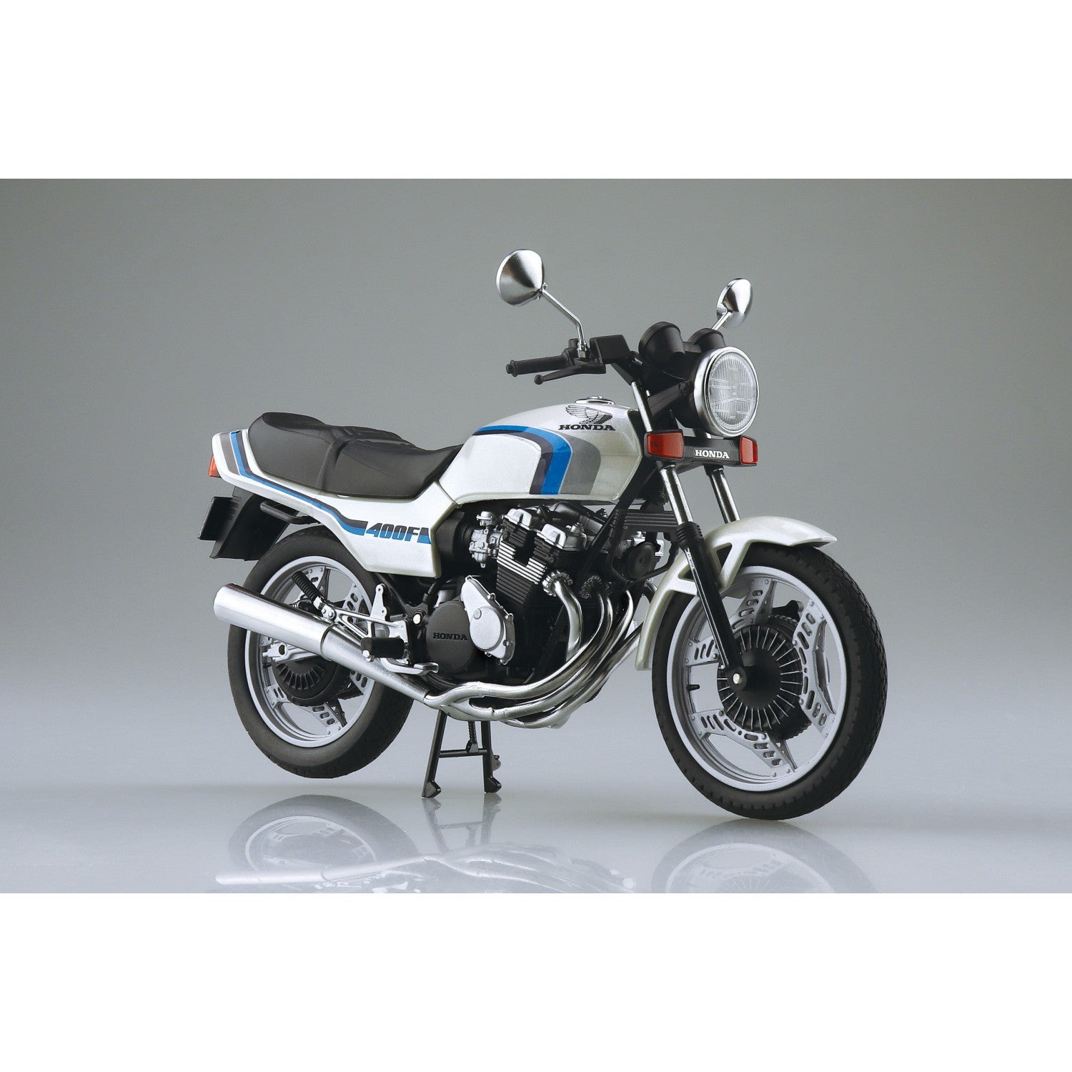【中古即納】[MDL] 1/12 完成品バイク Honda CBX400F CBX550F Ver. パールシェルホワイト 完成品 ミニカー(112014) スカイネット/アオシマ(20251017)
