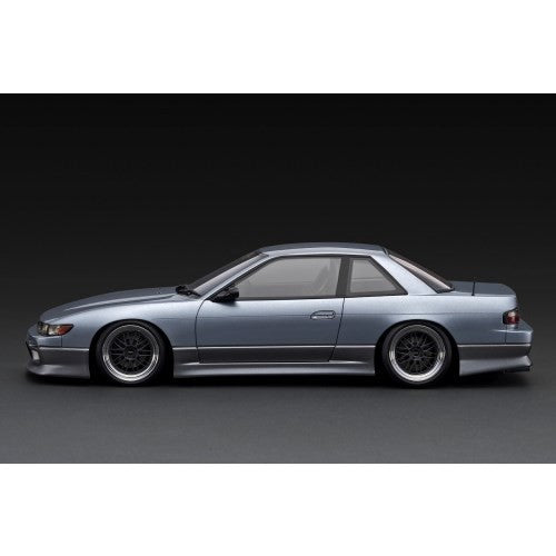 【中古即納】[MDL] 1/18 VERTEX S13 Silvia Blue Silver/Gray 完成品 ミニカー(IG3590) ignition model(イグニッションモデル)(20251021)