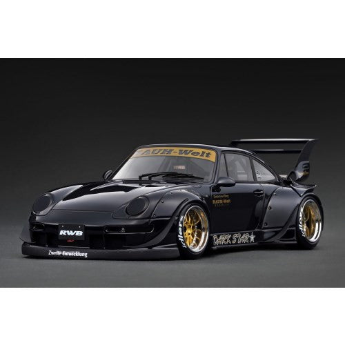 【予約安心出荷】[MDL] 1/18 RWB 993 Black 完成品 ミニカー(IG3625) ignition model(イグニッションモデル)(2025年9月)