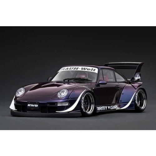 【新品即納】[MDL] 1/18 RWB 993 Purple Metallic 完成品 ミニカー(IG3739) ignition model(イグニッションモデル)(20250823)