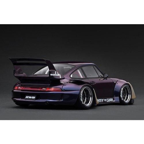 【新品即納】[MDL] 1/18 RWB 993 Purple Metallic 完成品 ミニカー(IG3739) ignition model(イグニッションモデル)(20250823)