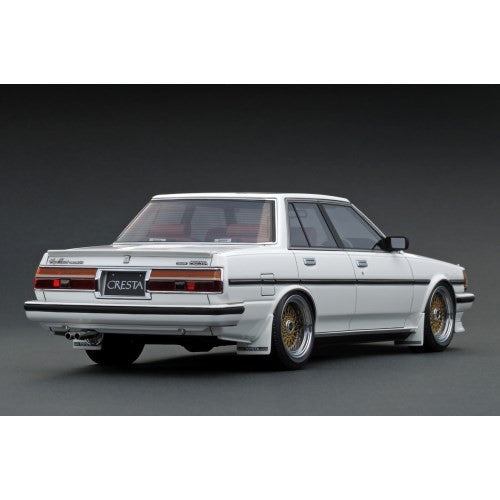 【予約安心出荷】[MDL] 1/18 Toyota CRESTA Super Lucent TWINCAM24(GX71) White 完成品 ミニカー(IG3828) ignition model(イグニッションモデル)(2025年10月)