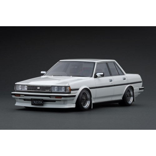 【予約安心出荷】[MDL] 1/18 Toyota CRESTA Super Lucent TWINCAM24(GX71) White 完成品 ミニカー(IG3829) ignition model(イグニッションモデル)(2025年10月)