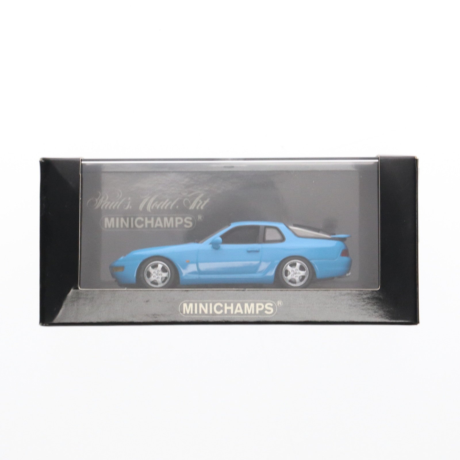 【中古即納】[MDL] 1/43 Porsche 968 CS Rivierablau ライトブルー 完成品 ミニカー(400062320) MINICHAMPS(ミニチャンプス)(20220328)