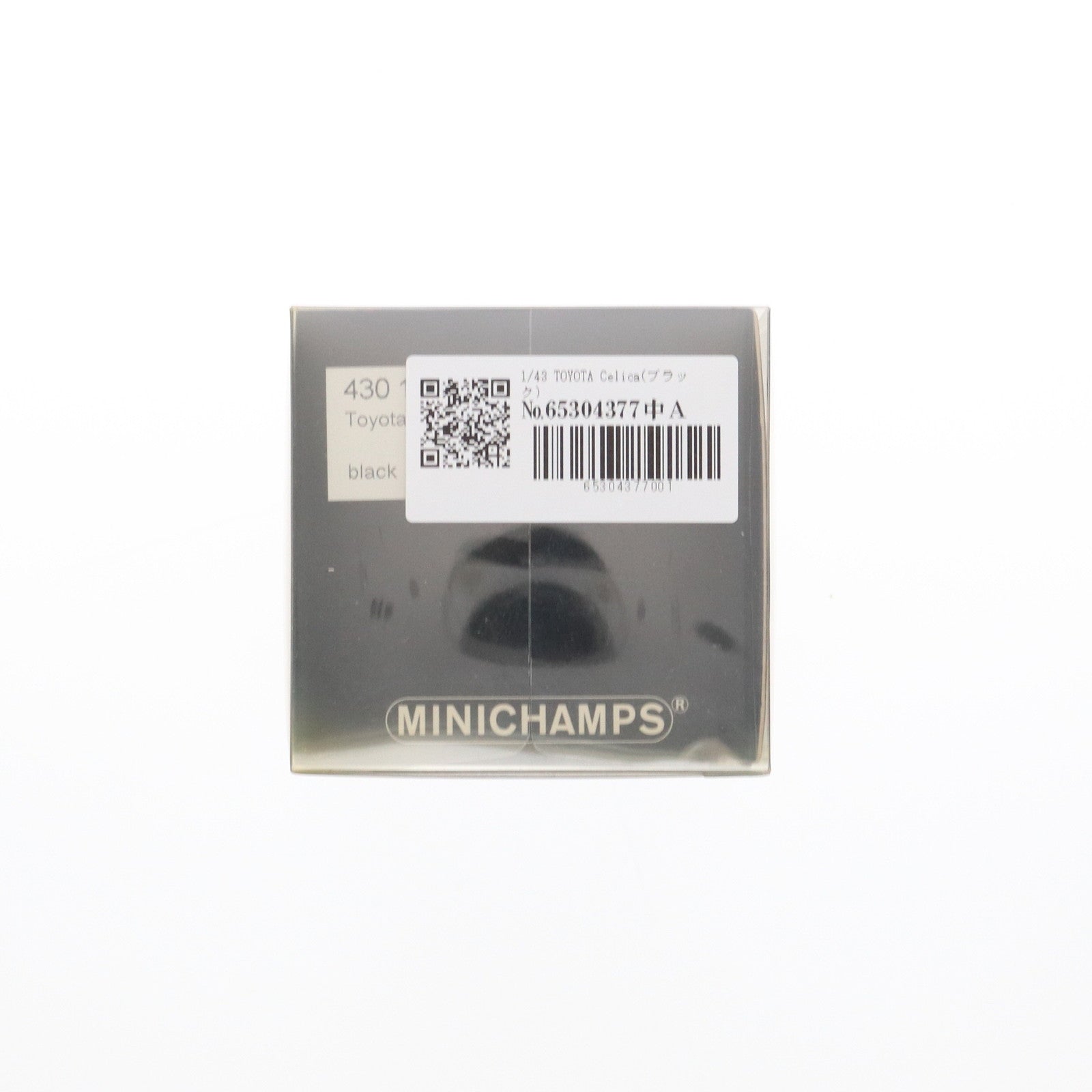 【中古即納】[MDL] 1/43 TOYOTA Celica(ブラック) 完成品 ミニカー(430168921) MINICHAMPS(ミニチャンプス)(20220328)