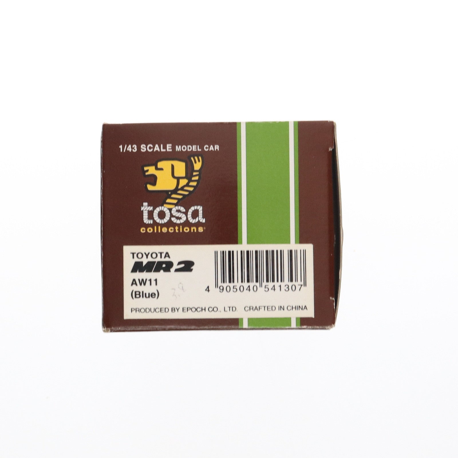 【中古即納】[MDL] 1/43 TOYOTA MR2 AW11(ブルー) 完成品 ミニカー tosa collections(トサコレクション)(20220328)
