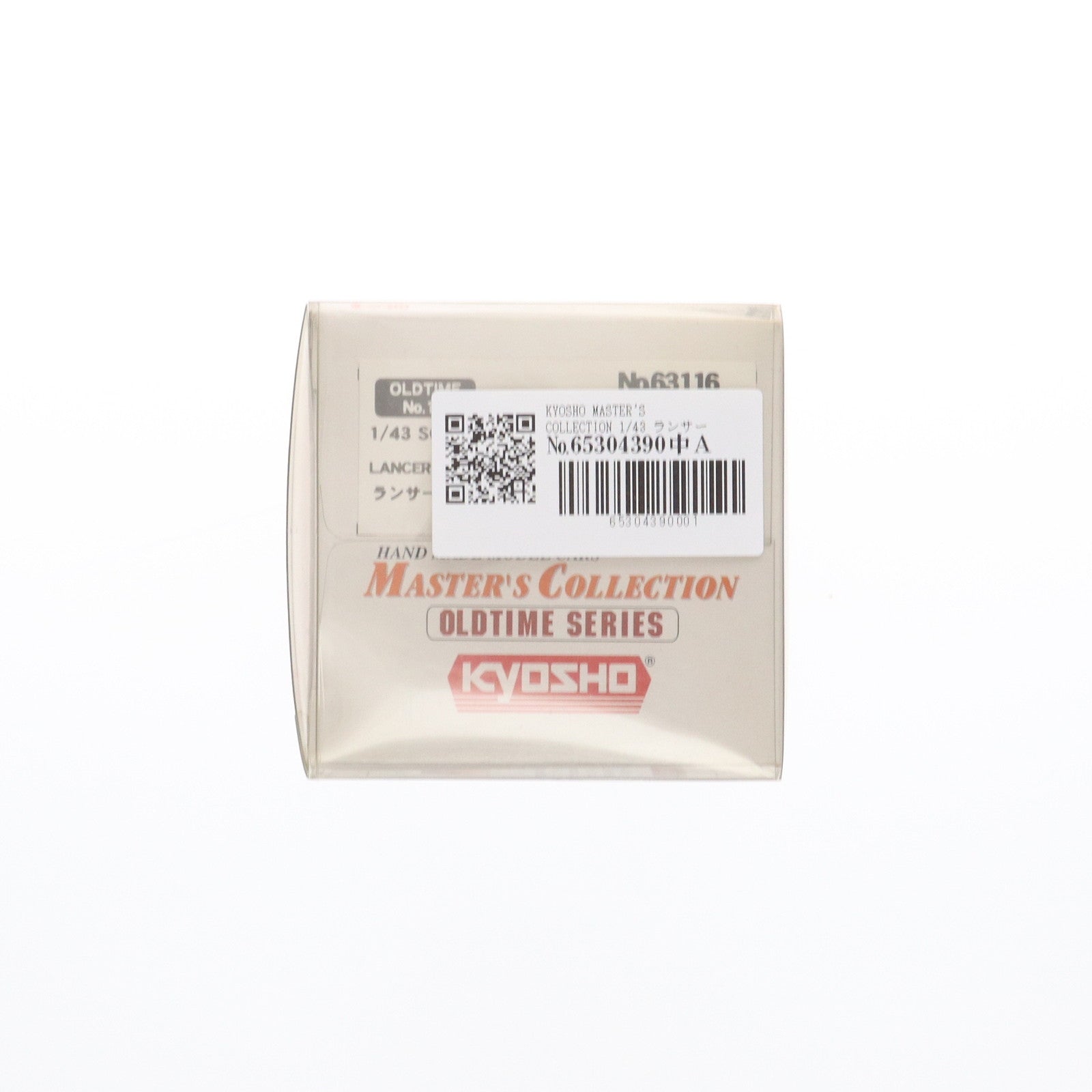 【中古即納】[MDL] MASTER'S COLLECTION OLDTIME SERIES No.14 1/43 三菱 ランサー 1600GSR 完成品 ミニカー(63116) 京商(20220328)