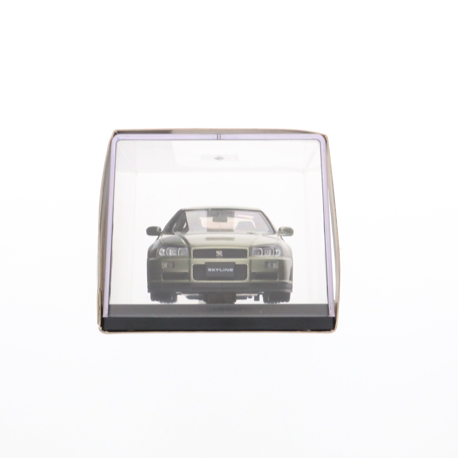 【中古即納】[MDL] 1/32 日産 スカイライン GT-R(R34) スロットカー Millennium jade(ミレニアムジェイド) 完成品 ミニカー(8530) HPI(20220328)
