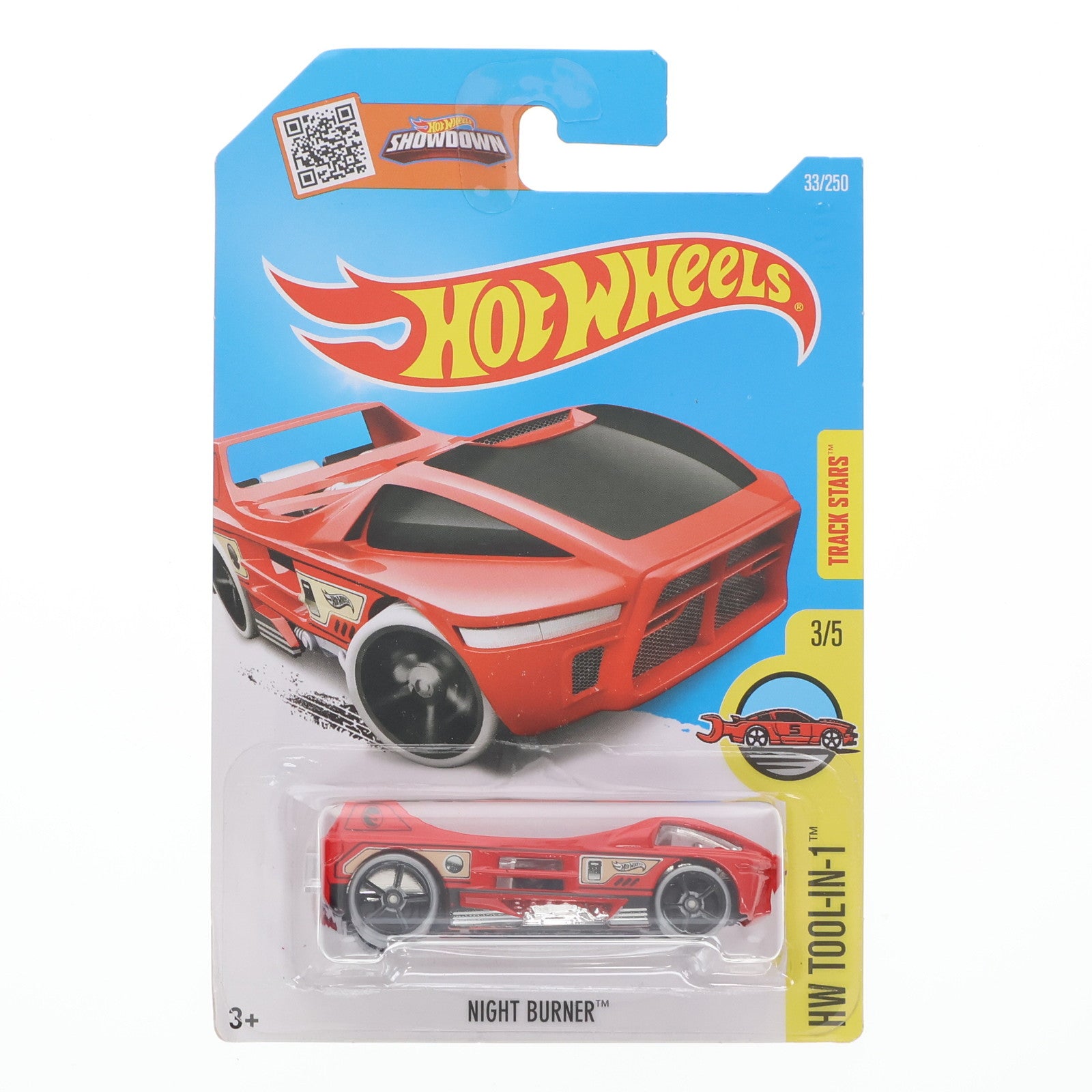 【中古即納】[MDL] (単品) Hot Wheels(ホットウィール) HW TOOL-IN-1 1/64 NIGHT BURNER(レッド) 完成品 ミニカー(DHP52-D7B3) Mattel(マテル)(20160101)