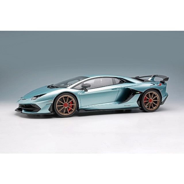 【予約安心出荷】[MDL] 1/18 Lamborghini Aventador(ランボルギーニ アヴェンタドール) SVJ 2018 Nireo wheel(アズーロテティス) 完成品 ミニカー(EML026F) EIDOLON(アイドロン)(2025年12月)