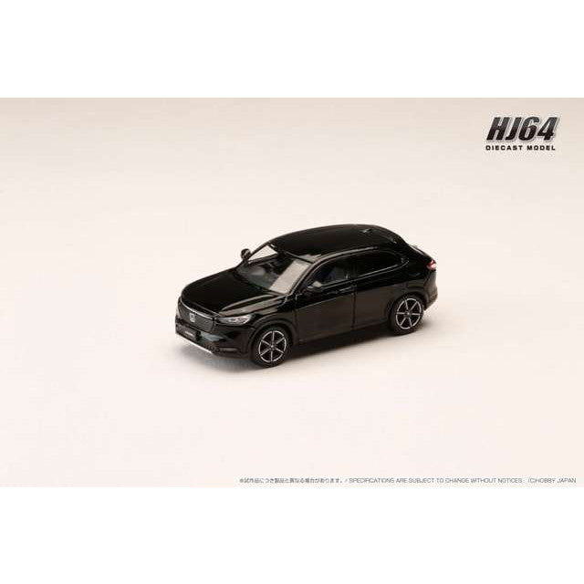 【新品即納】[MDL] 1/64 Honda VEZEL e:HEV X クリスタル・ブラック・パール 完成品 ミニカー(HJ643071BK) ホビージャパン(20250831)