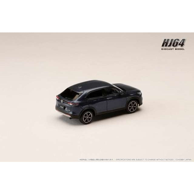 【新品即納】[MDL] 1/64 Honda VEZEL e:HEV X ミッドナイト・ブルービーム・メタリック 完成品 ミニカー(HJ643071BL) ホビージャパン(20250831)