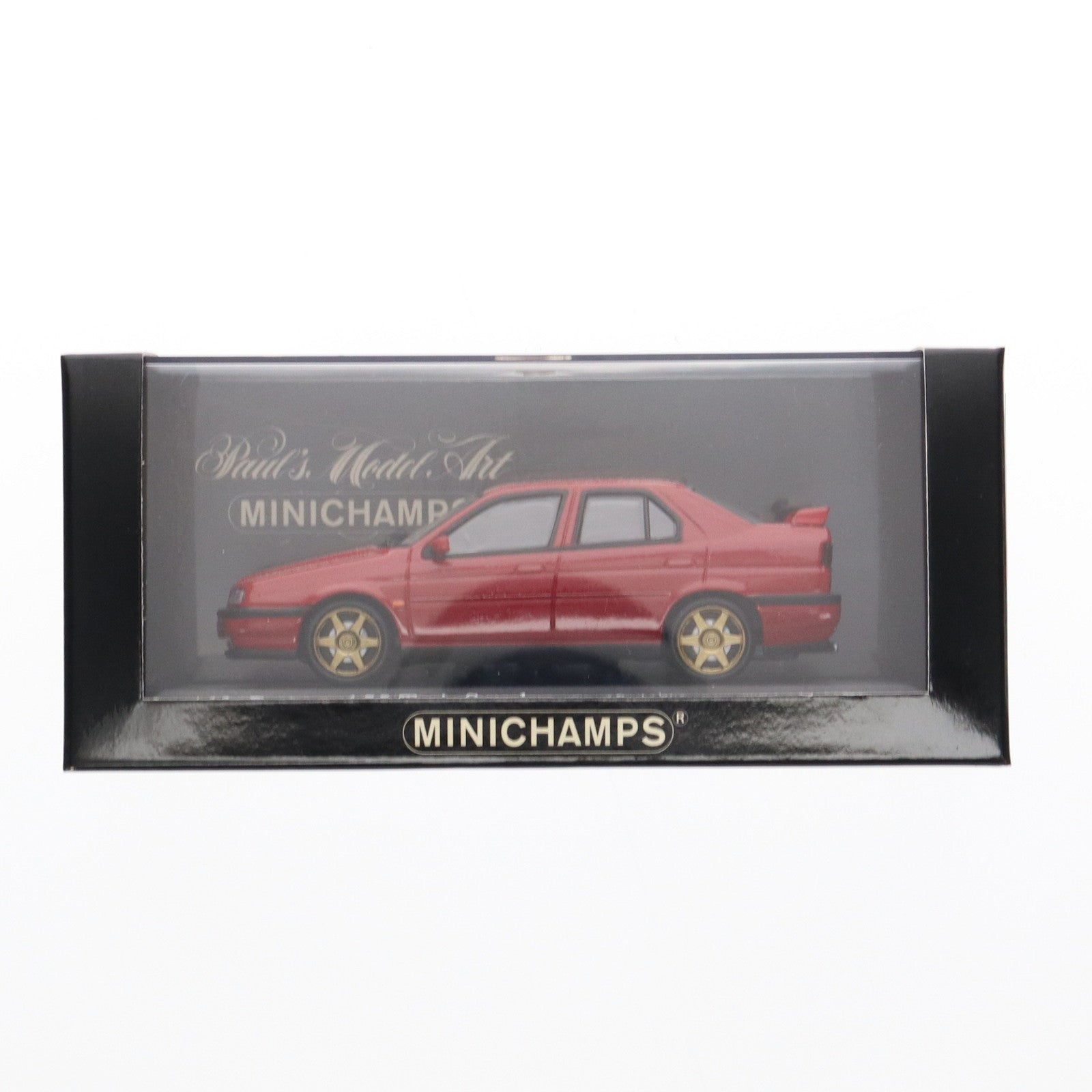 【中古即納】[MDL] 1/43 アルファロメオ 155Q4(レッド) 面白部品創庫特注モデル 完成品 ミニカー(433120403) MINICHAMPS(ミニチャンプス)(20030310)