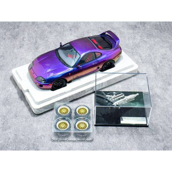 【新品即納】[MDL] 1/18 Toyota(トヨタ) supra(A80) -LHD ヴァリエーションパープル 完成品 ミニカー(WA18-01-02) WHELART(ウィールアート)(20250831)