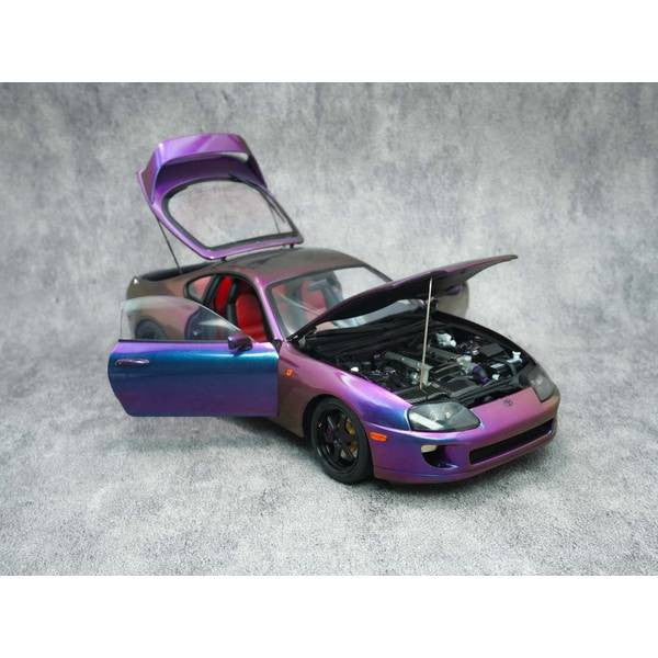 【新品即納】[MDL] 1/18 Toyota(トヨタ) supra(A80) -LHD ヴァリエーションパープル 完成品 ミニカー(WA18-01-02) WHELART(ウィールアート)(20250831)