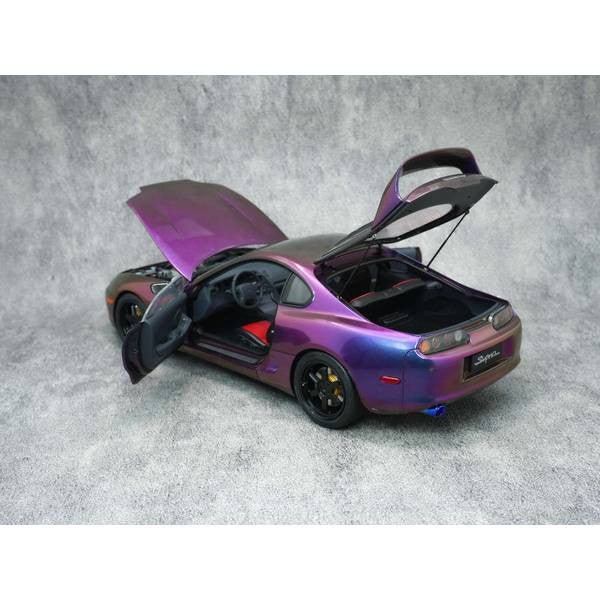 【新品即納】[MDL] 1/18 Toyota(トヨタ) supra(A80) -LHD ヴァリエーションパープル 完成品 ミニカー(WA18-01-02) WHELART(ウィールアート)(20250831)