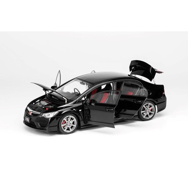 【新品即納】[MDL] 1/18 ホンダ Civic(シビック) Type R (FD2) 2007 Facelift クリスタルブラック 完成品 ミニカー(M85406) MOTORHELIX(モーターヘリックス)(20250630)