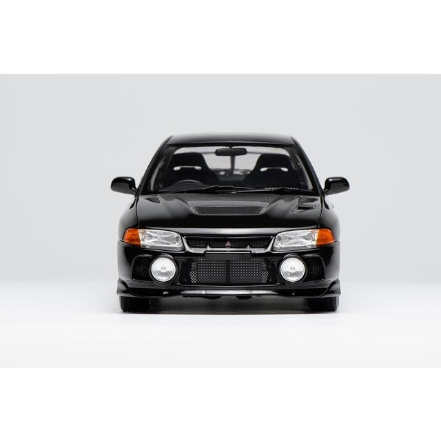 【新品即納】[MDL] 1/18 三菱 Lancer Evolution IV ピレネーブラックパール 完成品 ミニカー(M84002) MOTORHELIX(モーターヘリックス)(20250630)