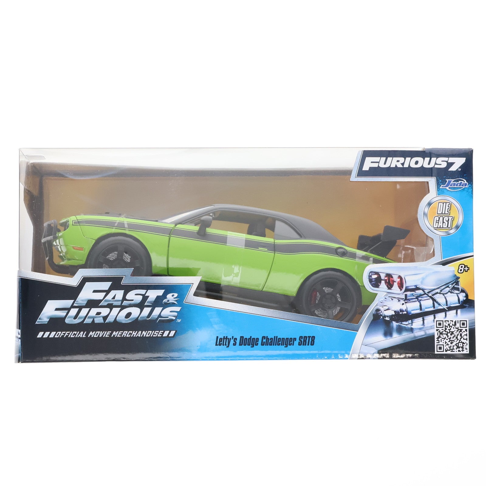 【中古即納】[MDL] 1/24 LETTY'S 2008 DODGE CHALLENGER(ダッジ・チャレンジャー) SRT8[OFF-ROAD] ワイルド・スピード 完成品 ミニカー Jada Toys(ジャダトイズ)(20221231)