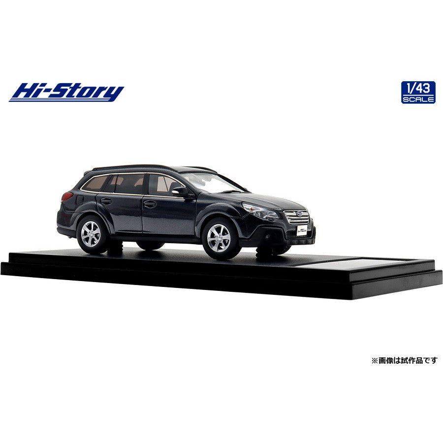 【予約安心出荷】[MDL] ハイ・ストーリーシリーズ 1/43 SUBARU(スバル) LEGACY OUTBACK(レガシィ アウトバック) 2.5i EyeSight(2012) ダークグレー・メタリック 完成品 ミニカー(HS512GY) ハイストーリー(2025年9月)