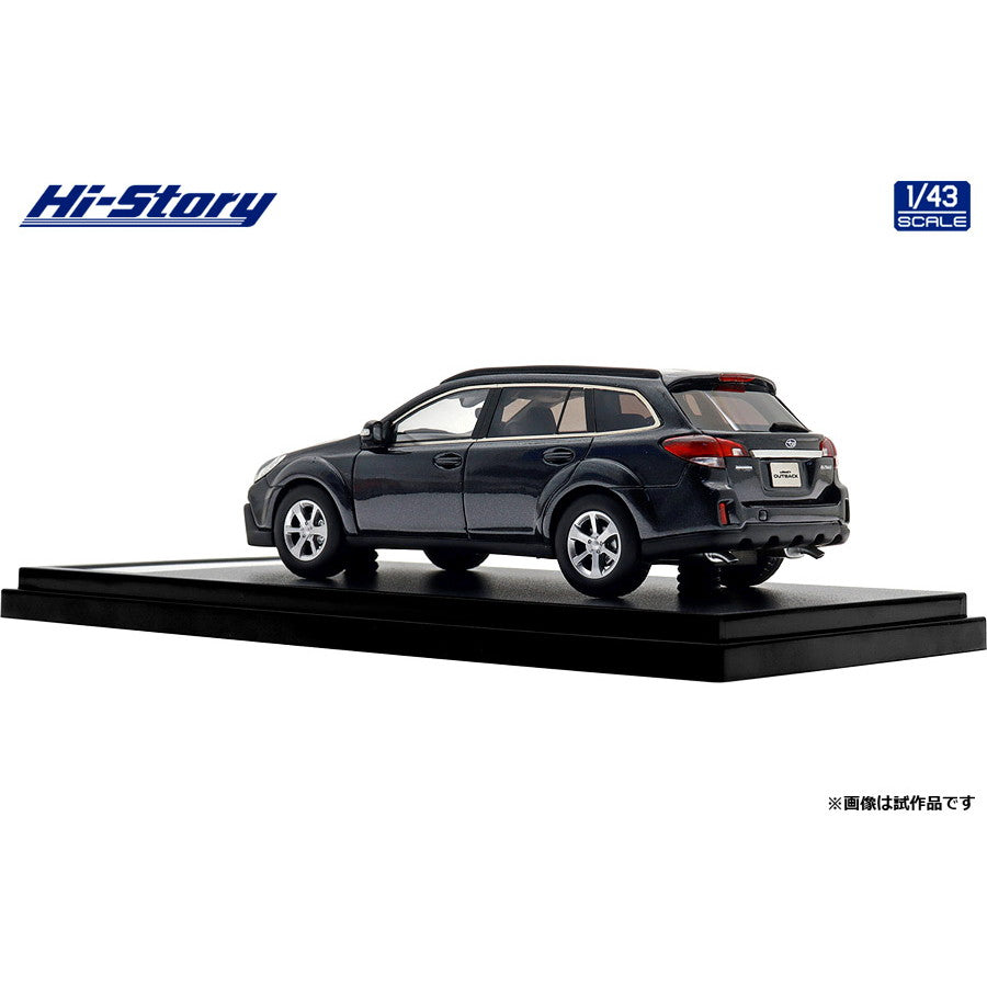 【予約安心出荷】[MDL] ハイ・ストーリーシリーズ 1/43 SUBARU(スバル) LEGACY OUTBACK(レガシィ アウトバック) 2.5i EyeSight(2012) ダークグレー・メタリック 完成品 ミニカー(HS512GY) ハイストーリー(2025年9月)