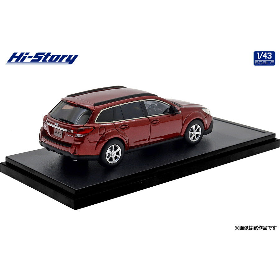 【予約安心出荷】[MDL] ハイ・ストーリーシリーズ 1/43 SUBARU(スバル) LEGACY OUTBACK(レガシィ アウトバック) 2.5i EyeSight(2012) ヴェネチアンレッド・パール 完成品 ミニカー(HS512RE) ハイストーリー(2025年9月)