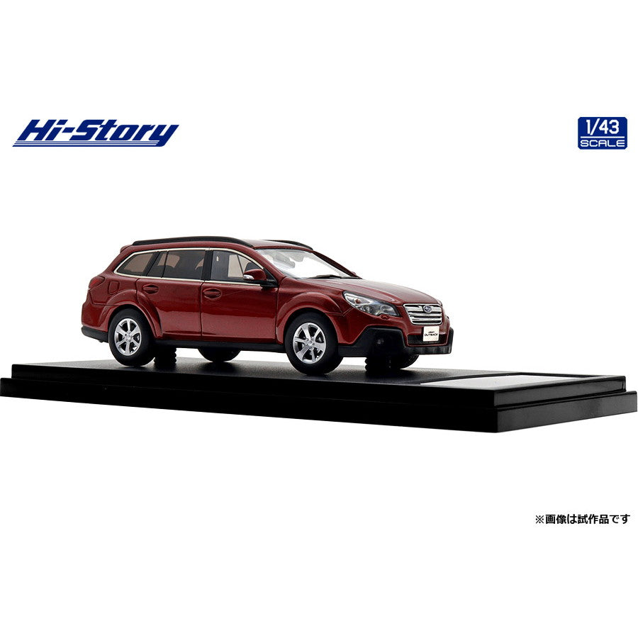 【予約安心出荷】[MDL] ハイ・ストーリーシリーズ 1/43 SUBARU(スバル) LEGACY OUTBACK(レガシィ アウトバック) 2.5i EyeSight(2012) ヴェネチアンレッド・パール 完成品 ミニカー(HS512RE) ハイストーリー(2025年9月)
