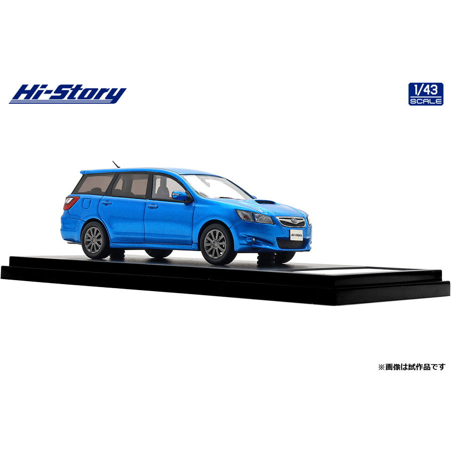 【予約安心出荷】[MDL] ハイ・ストーリーシリーズ 1/43 SUBARU(スバル) EXIGA(エクシーガ) 2.0GT(2008) サファイヤブルー・パール 完成品 ミニカー(HS518BL) ハイストーリー(2025年9月)