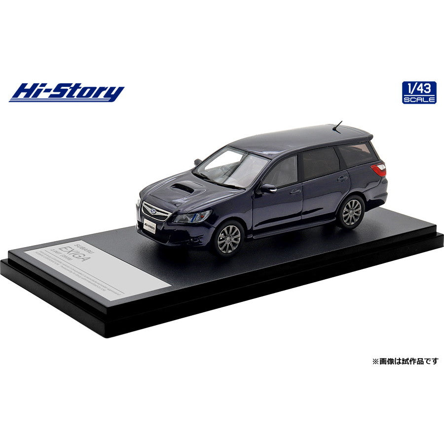 【予約安心出荷】[MDL] ハイ・ストーリーシリーズ 1/43 SUBARU(スバル) EXIGA(エクシーガ) 2.0GT(2008) ダークアメジスト・ギャラクシィ 完成品 ミニカー(HS518PP) ハイストーリー(2025年9月)