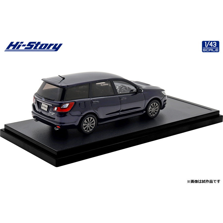 【新品即納】[MDL] ハイ・ストーリーシリーズ 1/43 SUBARU(スバル) EXIGA(エクシーガ) 2.0GT(2008) ダークアメジスト・ギャラクシィ 完成品 ミニカー(HS518PP) ハイストーリー(20250922)