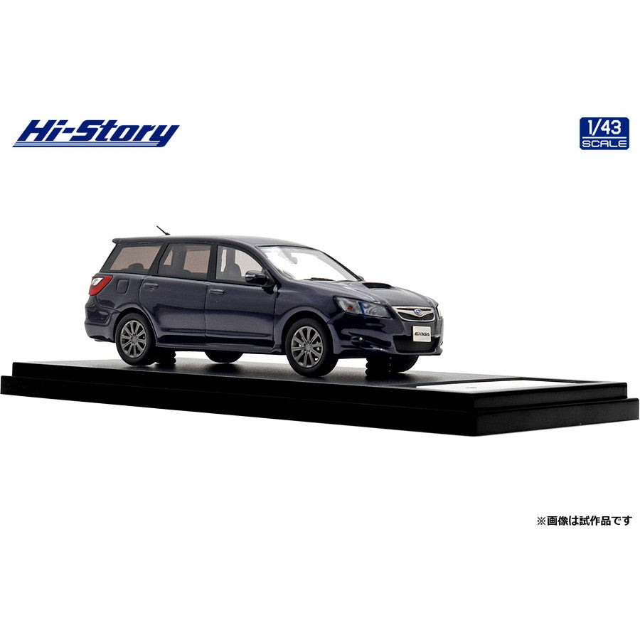 【新品即納】[MDL] ハイ・ストーリーシリーズ 1/43 SUBARU(スバル) EXIGA(エクシーガ) 2.0GT(2008) ダークアメジスト・ギャラクシィ 完成品 ミニカー(HS518PP) ハイストーリー(20250922)