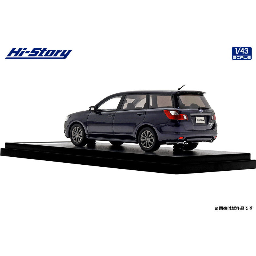 【新品即納】[MDL] ハイ・ストーリーシリーズ 1/43 SUBARU(スバル) EXIGA(エクシーガ) 2.0GT(2008) ダークアメジスト・ギャラクシィ 完成品 ミニカー(HS518PP) ハイストーリー(20250922)