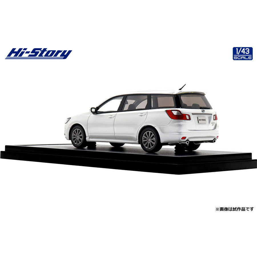 【予約安心出荷】[MDL] ハイ・ストーリーシリーズ 1/43 SUBARU(スバル) EXIGA(エクシーガ) 2.0GT(2008) サテンホワイト・パール 完成品 ミニカー(HS518WH) ハイストーリー(2025年9月)