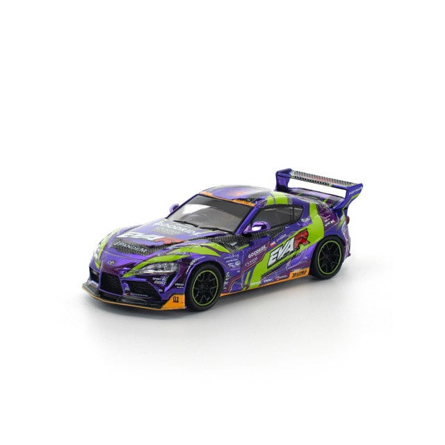 【予約安心出荷】[MDL] 1/64 エヴァRT初号機 GOODRIDE PANDEM GRスープラ 完成品 ミニカー(PR640311) POP RACE(ポップレース)(2025年12月)