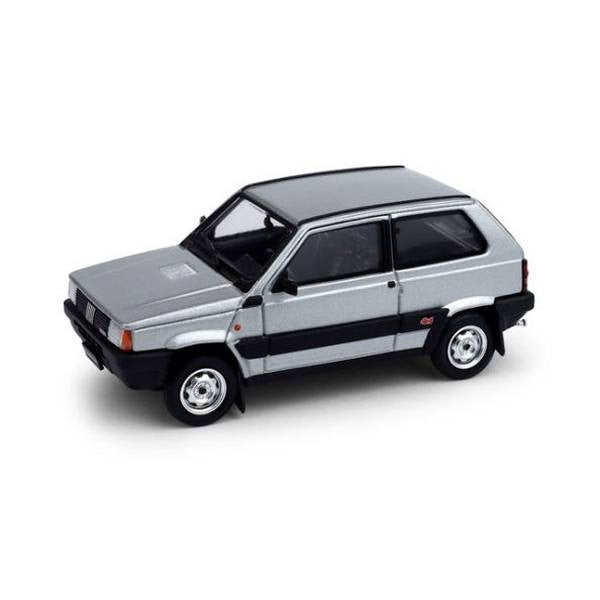 【新品即納】[MDL] 1/43 フィアット パンダ 4X4 1986 メタリックライトグレー 完成品 ミニカー(R61304) BRUMM(ブルム)(20250630)