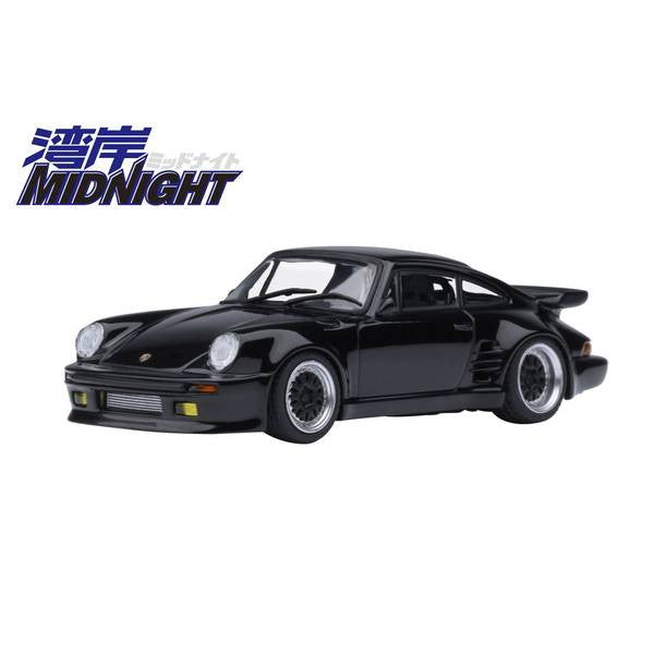 【新品即納】[MDL] オートアート・コンポジットモデルシリーズ 1/64 ポルシェ 911(930) ターボ 「湾岸ミッドナイト」 ブラックバード(第1巻仕様) 完成品 ミニカー(20636) AUTOart(オートアート)(20250731)