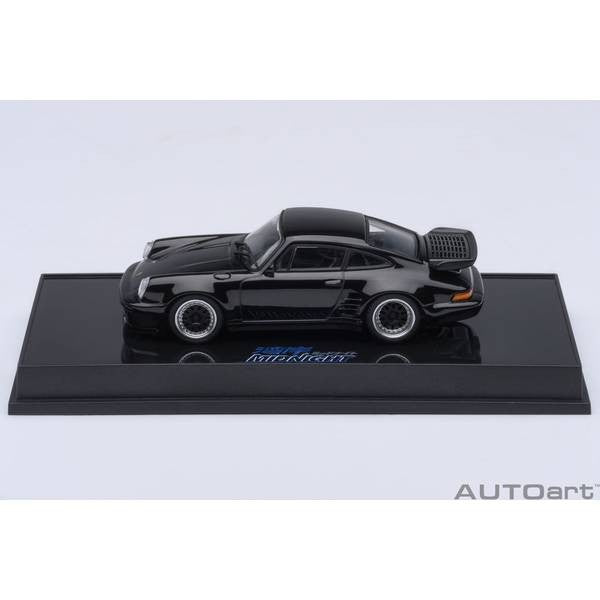 【新品即納】[MDL] オートアート・コンポジットモデルシリーズ 1/64 ポルシェ 911(930) ターボ 「湾岸ミッドナイト」 ブラックバード(第1巻仕様) 完成品 ミニカー(20636) AUTOart(オートアート)(20250731)