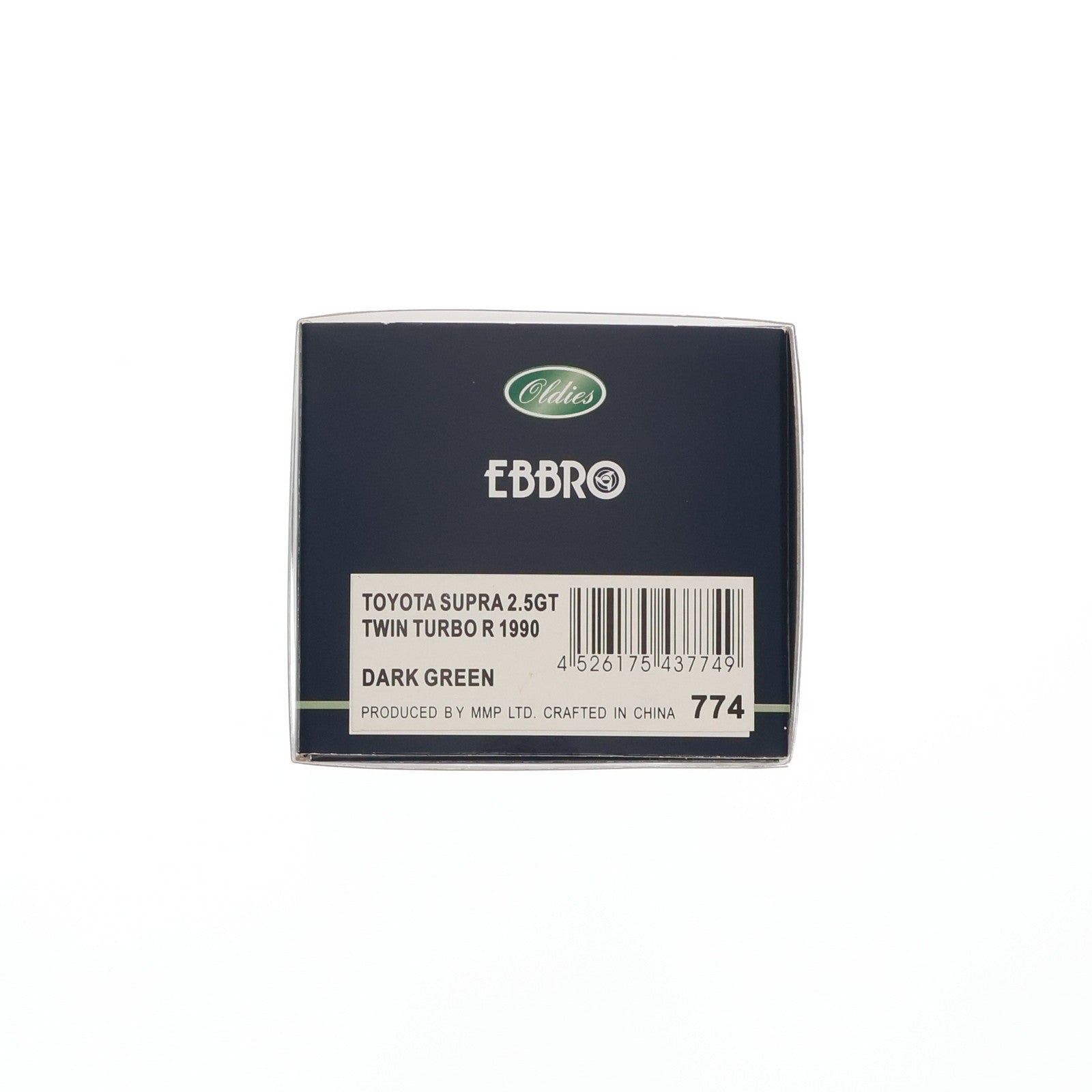 【中古即納】[MDL] 1/43 TOYOTA SUPRA 2.5GT TWIN TURBO R 1900(ダークグリーン) Oldies 完成品 ミニカー(43774) EBBRO(エブロ)(20061128)