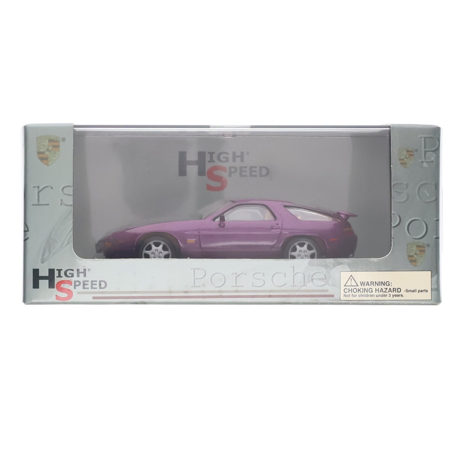 【中古即納】[MDL] 1/43 PORSCHE 928 S4 COUPE 1986 パープルメタリック 完成品 ミニカー(HF9192S) HIGH SPEED(ハイスピード)(20220328)