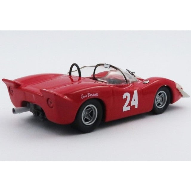 【新品即納】[MDL] 1/43 フィアット アバルト2000 S / Paul Ricards 1968 #24 Eris Tondelli 完成品 ミニカー(BEST9873) BEST MODEL(ベストモデル)(20250731)