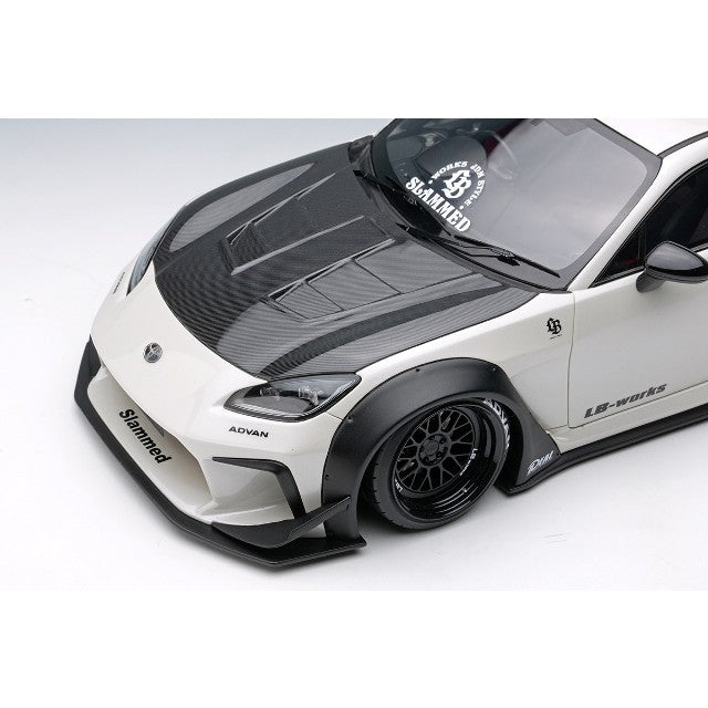 【予約安心出荷】[MDL] 1/18 lb nation GR86 パールホワイト 完成品 ミニカー(EML148A) EIDOLON(アイドロン)(2025年12月)