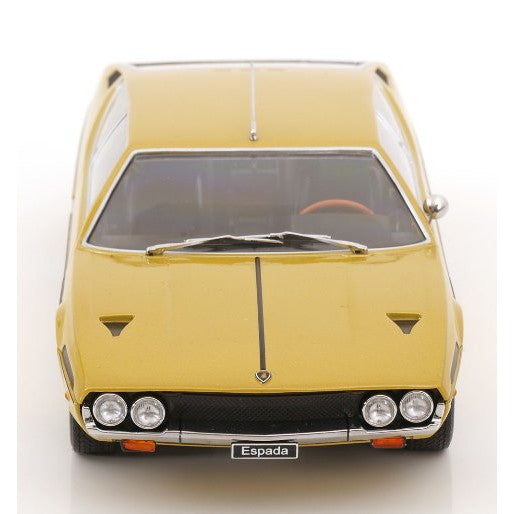 【予約安心出荷】[MDL] 1/18 ランボルギーニ Espada(エスパーダ) S2 1970 ゴールドメタリック 完成品 ミニカー(KKDC181401) KK scale(ケーケースケール)(2025年12月)