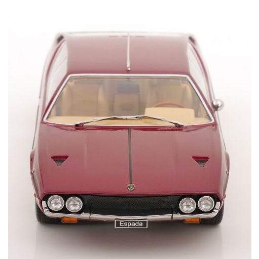 【予約安心出荷】[MDL] 1/18 ランボルギーニ Espada(エスパーダ) S2 1970 レッドメタリック 完成品 ミニカー(KKDC181402) KK scale(ケーケースケール)(2025年12月)