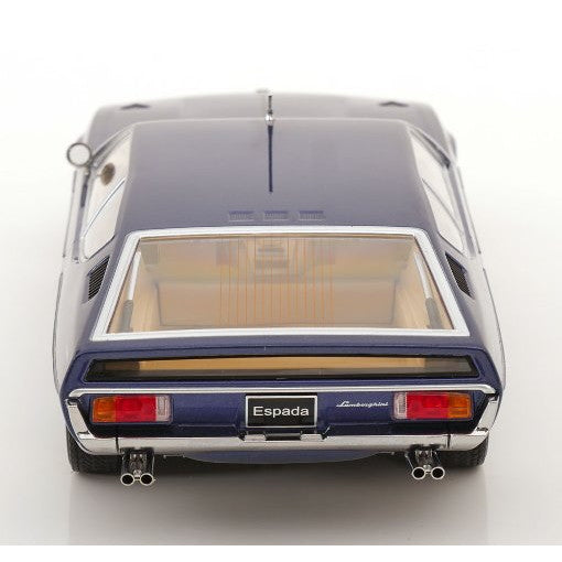【予約安心出荷】[MDL] 1/18 ランボルギーニ Espada(エスパーダ) S2 1970 ダークブルーメタリック 完成品 ミニカー(KKDC181403) KK scale(ケーケースケール)(2025年12月)