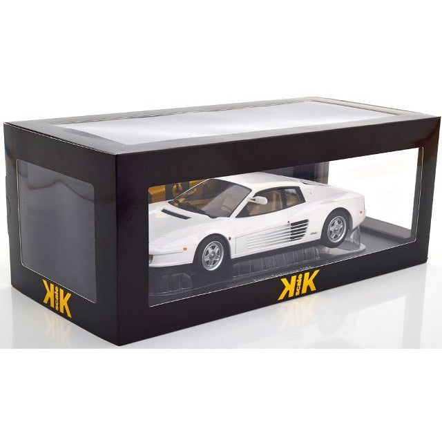 【予約安心出荷】[MDL] (再販) 1/18 フェラーリ Testarossa Monospecchio(テスタロッサ モノスペッキオ) 1984 US-Version ホワイト 完成品 ミニカー(KKDC180502) KK scale(ケーケースケール)(2025年12月)