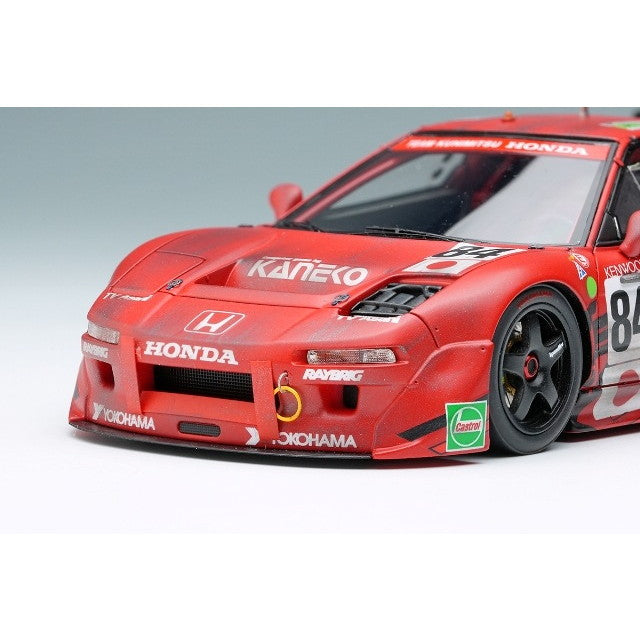 【予約安心出荷】[MDL] 1/43 ホンダ NSX GT2 『チーム国光』 ルマン24時間 1995 クラスウィナー No.84 フィニッシュバージョン レッド(ウェザリング加工) 完成品 ミニカー(VM280) VISION(ヴィジョン)(2025年11月)