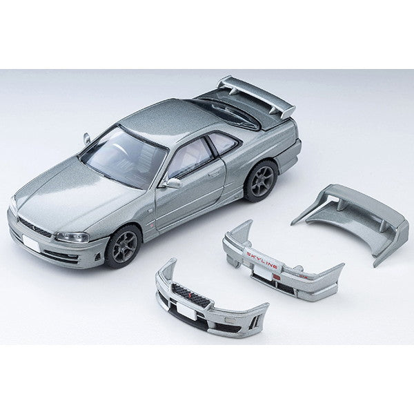 【予約安心出荷】[MDL] トミカリミテッドヴィンテージ NEO 1/64 LV-N353a 日産 スカイライン 2ドアスポーツクーペ 25GT TURBO オプションパーツ付(銀)2000年式 完成品 ミニカー(333876) TOMYTEC(トミーテック)(2025年11月)
